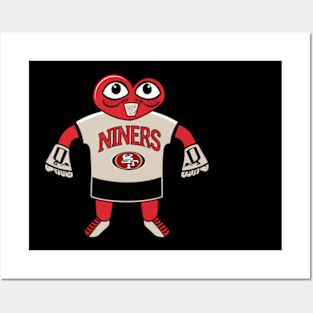 Im niners,49 ers footbal funny cute l victor design Posters and Art